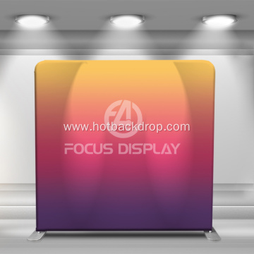 Solid color backdrop tension fabric frame tube banner